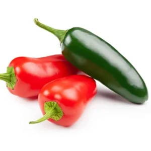 Jalapeno Pepper Plants Set - 2 Chili Pepper Seedlings 4-6 Inch Tall