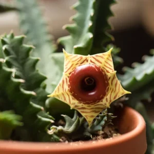 Huernia zebrina Lifesaver Plant - Rooted Succulent in 2" Pot - Rare Exotic Plant
