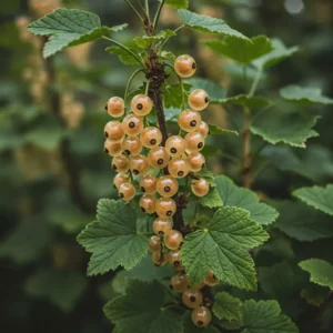 White Currant Plant - Rooted Fruit Bush 6-12 Inch Tall - Edible Currants