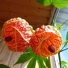Abutilon Orange Tiger Live Plant - 4-6in Tall - Bell Hibiscus - Chinese Lantern Plant