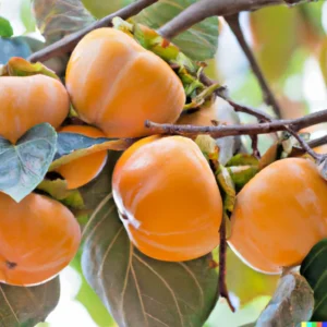 American Persimmon Tree Live Plant - Sweet Persimmon Garden Plant 8-10 Inch