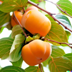 American Persimmon Tree Live Plant - Sweet Persimmon Garden Plant 8-10 Inch