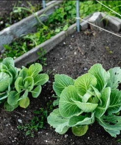 Cabbage Live Plants - Set of 3 Vegetable Starters, 5 Inch Tall, 4 Inch Pot - Image 10