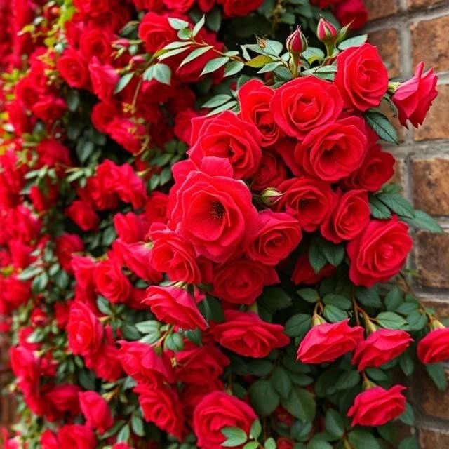 20 Red Climbing Rose Seeds - Rare Non-GMO Heirloom Variety for Outdoor Garden 20 Red Climbing Rose Seeds - Rare Non-GMO Heirloom Variety for Outdoor Garden - Image 2