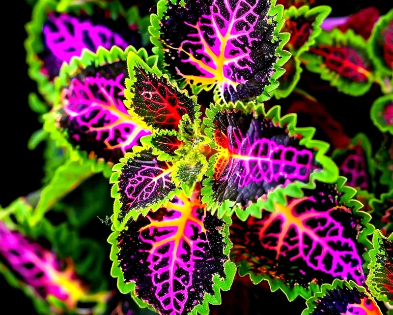 25 Rainbow Coleus Seeds - Colorful Solenostemon Scutellarioides - Easy Grow Multicolor Foliage 25 Rainbow Coleus Seeds - Colorful Solenostemon Scutellarioides - Easy Grow Multicolor Foliage - Image 5