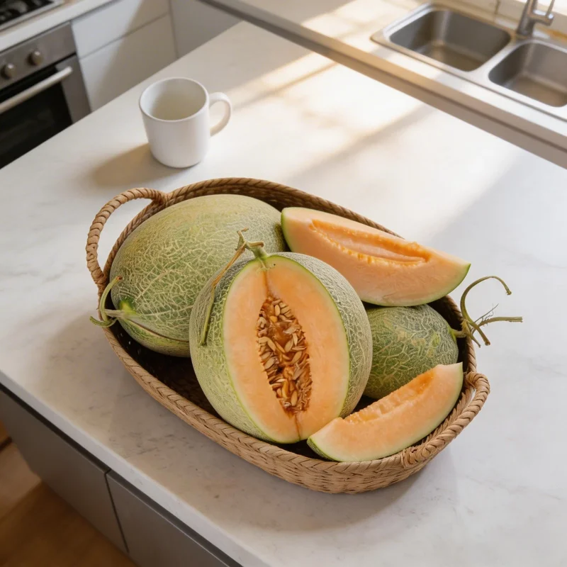 30 Pcs Cantaloupe Seeds - Annual Melon Fruit Seeds for Home Garden Outdoor - Image 2