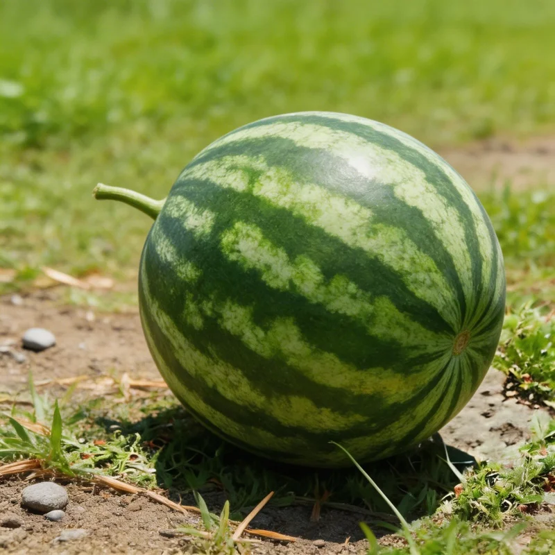 300 Pcs Watermelon Seeds - Sweet & Juicy Fruit for Home Garden & Patio Growing - Image 2