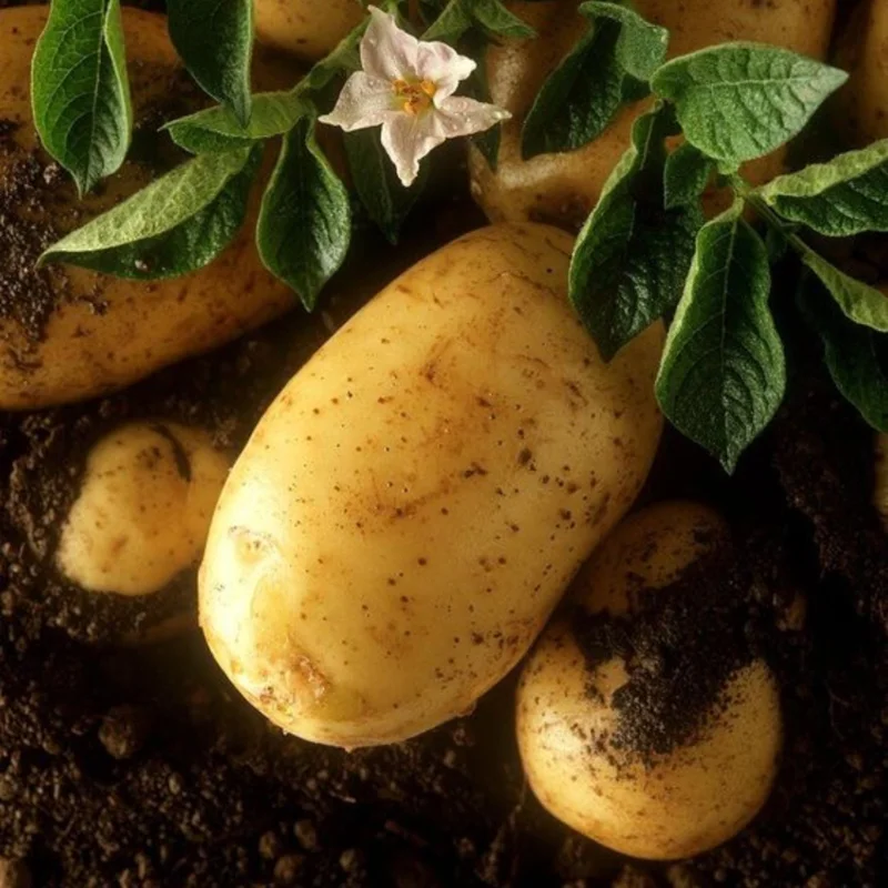 4 Fresh Baby Yellow Potato Plants - French Yellow Variety 4 Fresh Baby Yellow Potato Plants - French Yellow Variety - Image 5