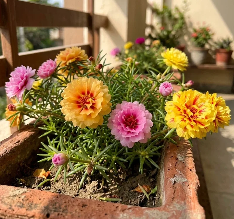 50 Purslane Seeds - Annual Herb Plant for Home Garden - Easy Grow - Image 1