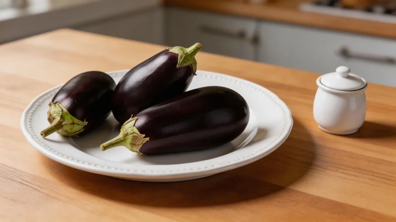 500pcs Eggplant Seeds - Purple Aubergine Vegetable Seeds for Outdoor Garden - Image 2
