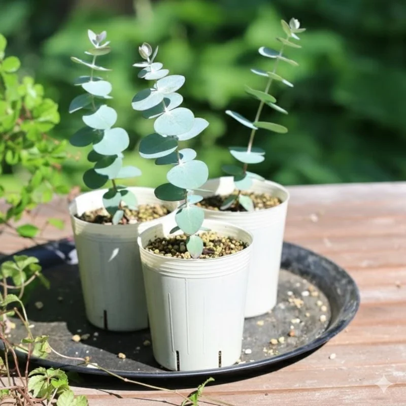 Baby Blue Eucalyptus Live Plant – Fragrant Foliage – 2.5 inch Pot – Indoor/Outdoor Baby Blue Eucalyptus Live Plant – Fragrant Foliage – 2.5 inch Pot – Indoor/Outdoor - Image 7