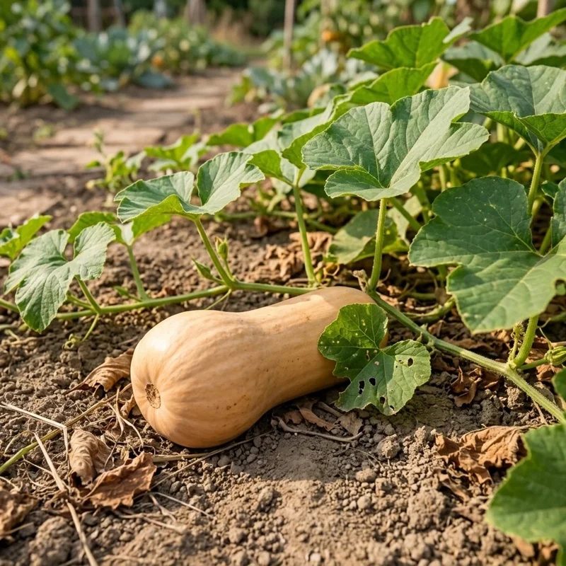 Butternut Squash Seeds - 50 Pcs Non-Treated Vegetable Seeds for Outdoor Gardening - Image 2