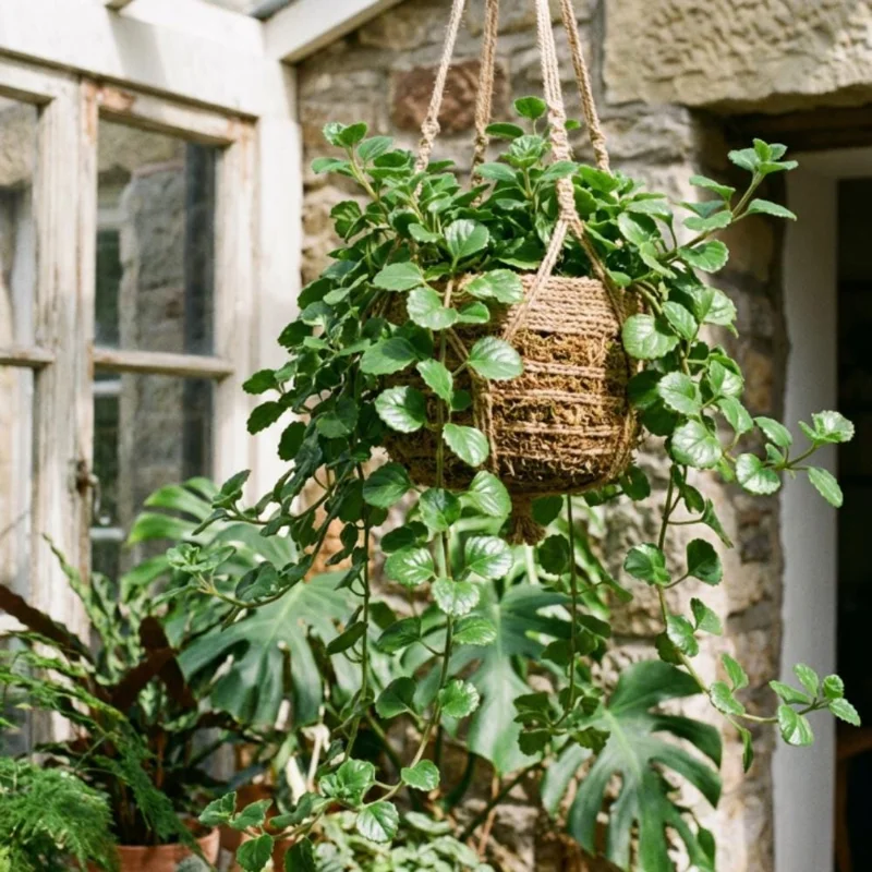 Green Swedish Ivy Live Plant – 8-10 Inch Trailing Indoor Houseplant - Image 2