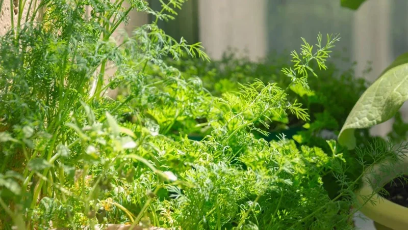 Live Dill Herb Plant – 3-inch Tall Culinary Herb for Home Gardens – Annual - Image 2