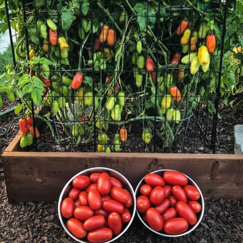 Long Red Tomato Live Plant – 4-6 Inch Tall Starter Plant – Well-Rooted in Pot Long Red Tomato Live Plant – 4-6 Inch Tall Starter Plant – Well-Rooted in Pot - Image 8