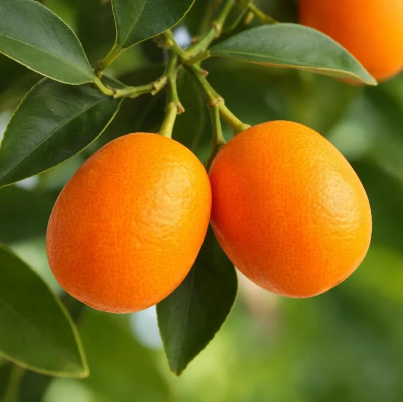 Meiwa Kumquat Plant - Live Fruit Tree, 1-3 Inch Tall, 1 Gallon Pot, Sweet Kumquats, Fragrant Blooms Meiwa Kumquat Plant - Live Fruit Tree, 1-3 Inch Tall, 1 Gallon Pot, Sweet Kumquats, Fragrant Blooms - Image 4