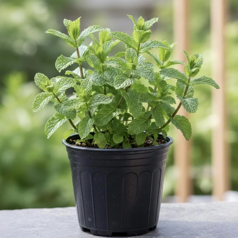 Mint Live Plant - Fragrant Perennial Herb for Indoor & Outdoor Gardens Mint Live Plant - Fragrant Perennial Herb for Indoor & Outdoor Gardens - Image 1