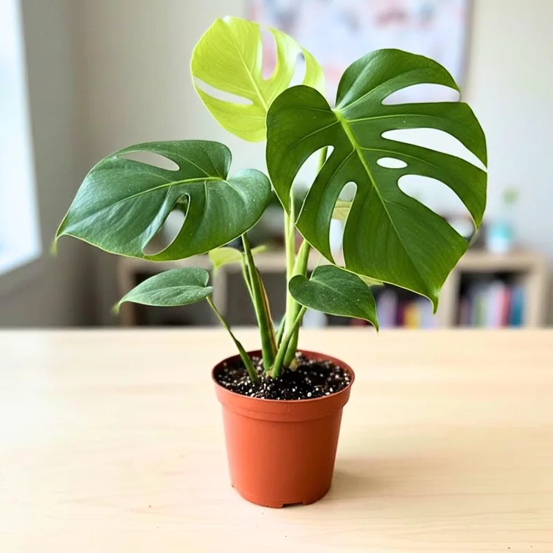 Monstera Deliciosa Live Plant – Tropical Houseplant – 4 Inch Pot – Indoor Monstera Deliciosa Live Plant – Tropical Houseplant – 4 Inch Pot – Indoor - Image 1