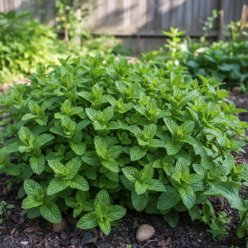 Peppermint Live Plant, Edible Fragrant Herb, 4-6 Inches Tall, Indoor Outdoor Peppermint Live Plant, Edible Fragrant Herb, 4-6 Inches Tall, Indoor Outdoor - Image 6