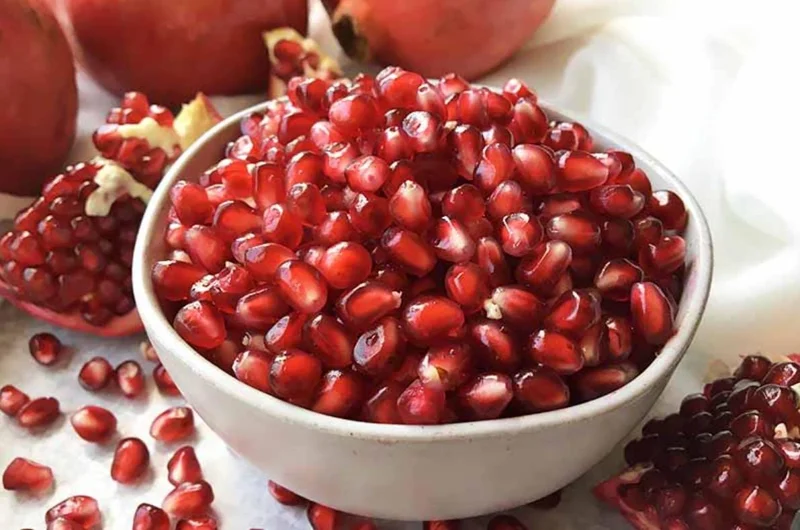 Pomegranate Live Plants - Set of 3 Fruit Tree Seedlings, 8-10 Inch Tall in 4 Inch Pots Pomegranate Live Plants - Set of 3 Fruit Tree Seedlings, 8-10 Inch Tall in 4 Inch Pots - Image 5