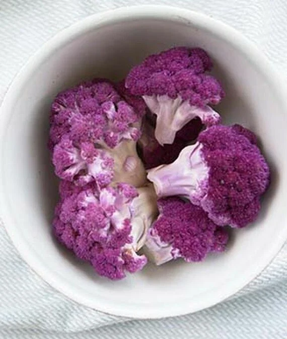 Purple Cauliflower Seeds - Non-GMO, Fast Growing Vegetable Seeds Purple Cauliflower Seeds - Non-GMO, Fast Growing Vegetable Seeds - Image 2