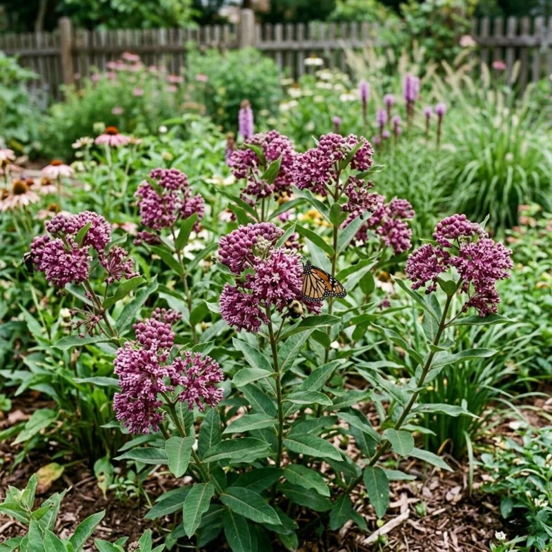 Purple Milkweed Live Plant – 12-18 Inches Tall – Outdoor Perennial for Pollinators Purple Milkweed Live Plant – 12-18 Inches Tall – Outdoor Perennial for Pollinators - Image 4