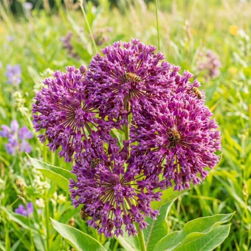 Purple Milkweed Live Plant – 12-18 Inches Tall – Outdoor Perennial for Pollinators Purple Milkweed Live Plant – 12-18 Inches Tall – Outdoor Perennial for Pollinators - Image 7