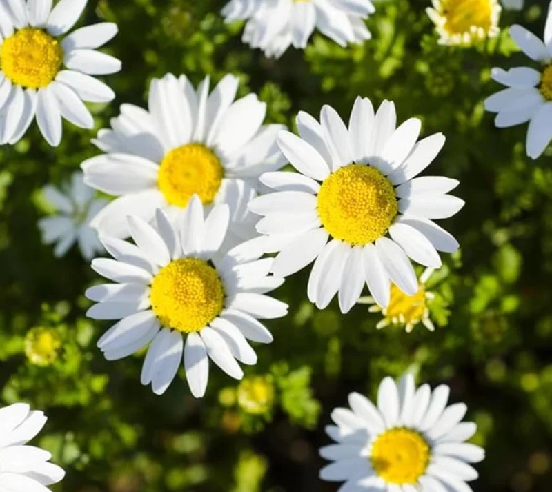 Set of 4 Oxeye Daisy Live Plants - Perennial Wildflowers, 3-Inch Pots Set of 4 Oxeye Daisy Live Plants - Perennial Wildflowers, 3-Inch Pots - Image 3
