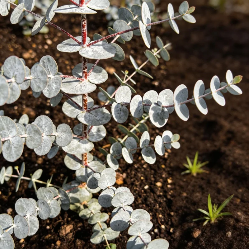 Silver Dollar Eucalyptus Seeds - 500 Pcs Ornamental Tree Seeds for Home Garden Decor - Image 1
