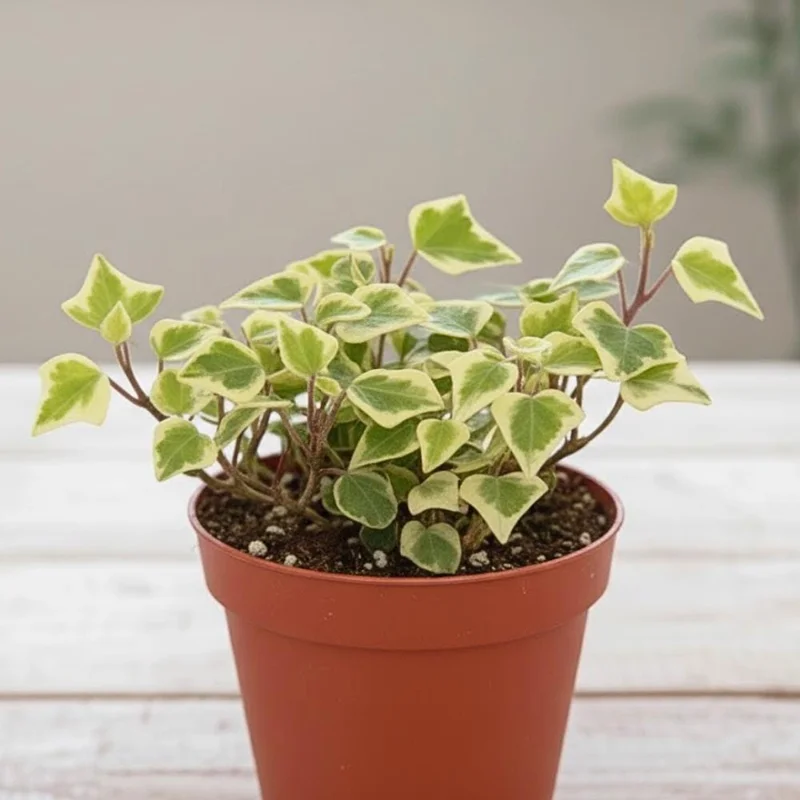Variegated Wax Ivy Live Plant – Trailing Houseplant for Indoor Planting Variegated Wax Ivy Live Plant – Trailing Houseplant for Indoor Planting - Image 4