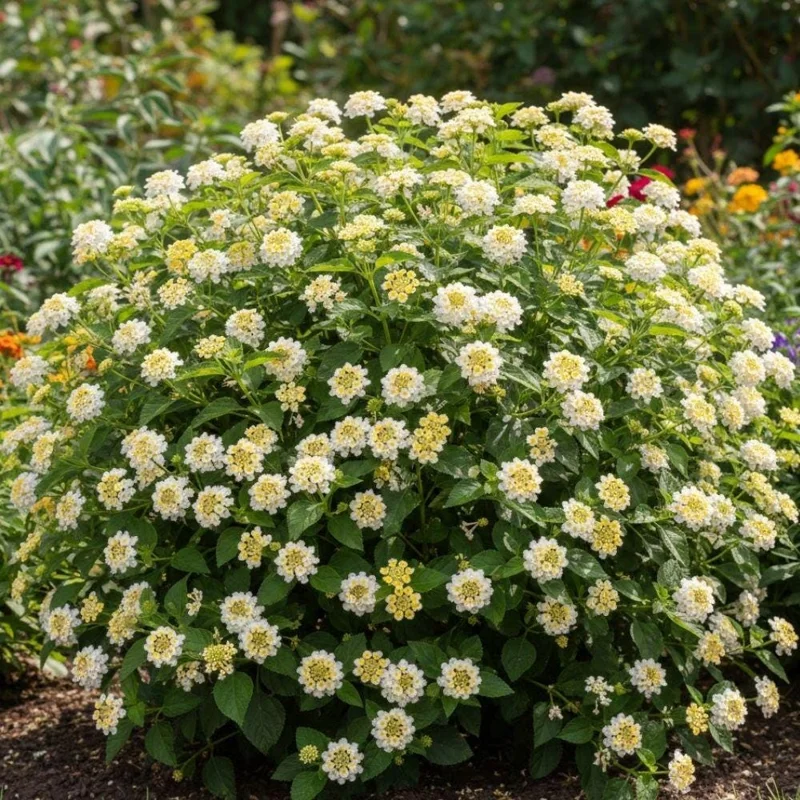 White to Yellow Lantana Live Plant 6-10 Inches Tall - Perennial Flowers White to Yellow Lantana Live Plant 6-10 Inches Tall - Perennial Flowers - Image 7