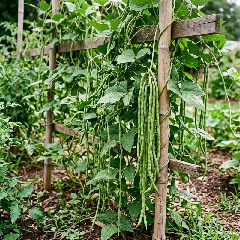 Yardlong Bean Seeds 50 PCS - String Bean Vegetable Seeds for Home Gardens - Image 2