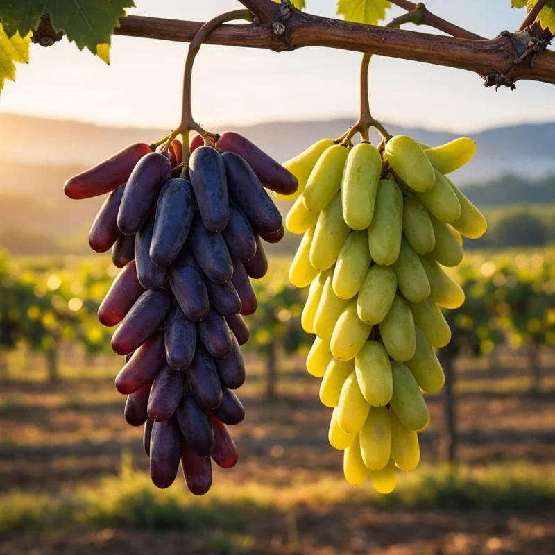 20 Mixed Finger Grape Seeds - Non-GMO, Grow Sweet Grapes, Edible Garden - Image 2