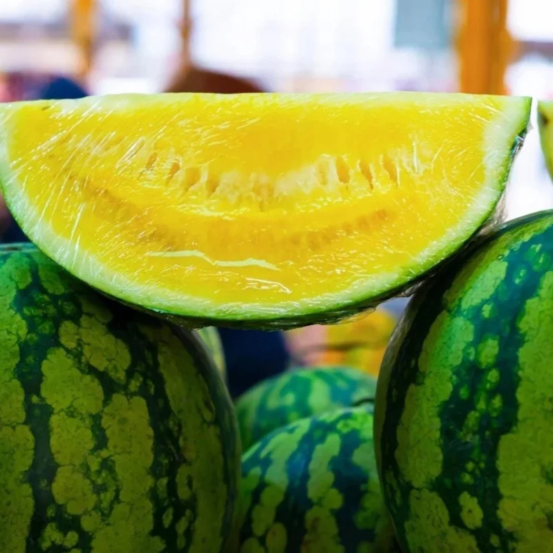 25 Yellow Watermelon Seeds – Rare Heirloom Fruit Seeds – Organic, Non-GMO - Image 2