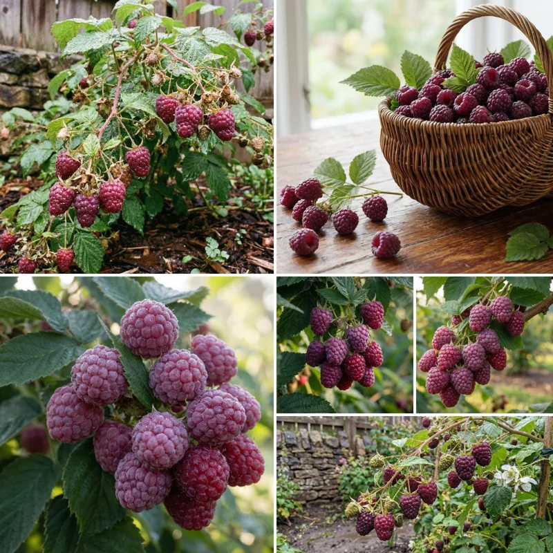 Glencoe Thornless Raspberry Live Plant 4-7in Tall - Purple Berry Bush Starter for Home Garden Glencoe Thornless Raspberry Live Plant 4-7in Tall - Purple Berry Bush Starter for Home Garden - Image 6