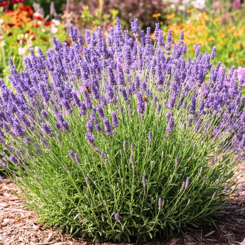 Lavender Live Plant in 4 Inch Pot, 4-5 Inches Tall, Vibrant Purple Flowers Lavender Live Plant in 4 Inch Pot, 4-5 Inches Tall, Vibrant Purple Flowers - Image 1