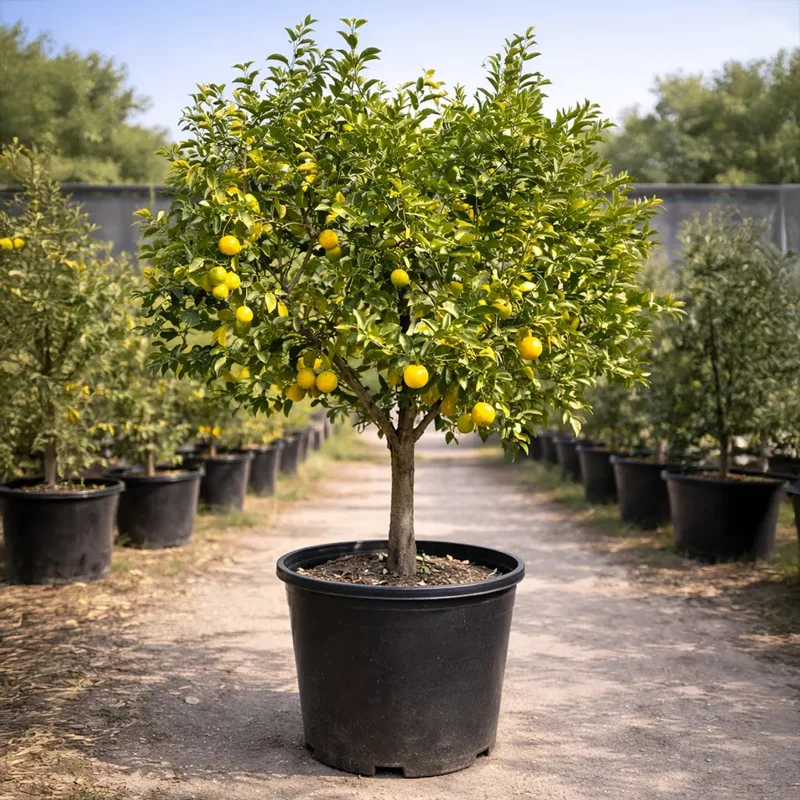 Set of 4 Persian Sweet Lemon Citrus Limetta Live Plants - Sweet Citrus Fruit Tree Set of 4 Persian Sweet Lemon Citrus Limetta Live Plants - Sweet Citrus Fruit Tree - Image 2