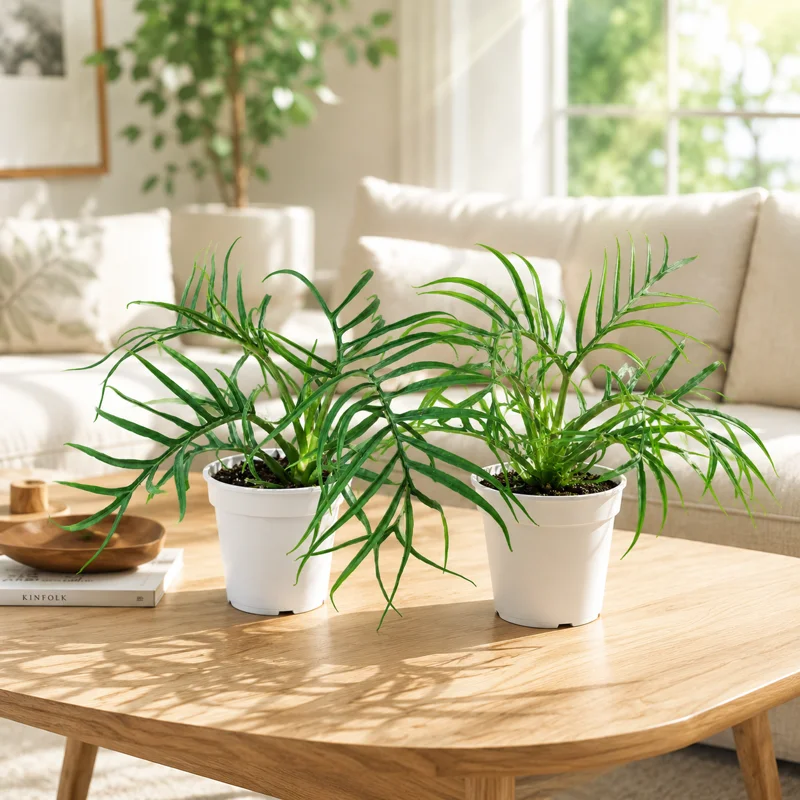 Philodendron Tortum Live Plant Set – 2 Houseplants, 4-8 Inch Tall, Indoor - Image 1