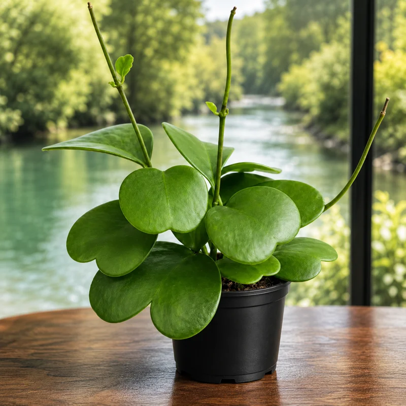Set of 2 Sweetheart Hoya Live Plants, Heart Leaf Succulent, 4-8 Inch Tall, No Pot Required - Image 2