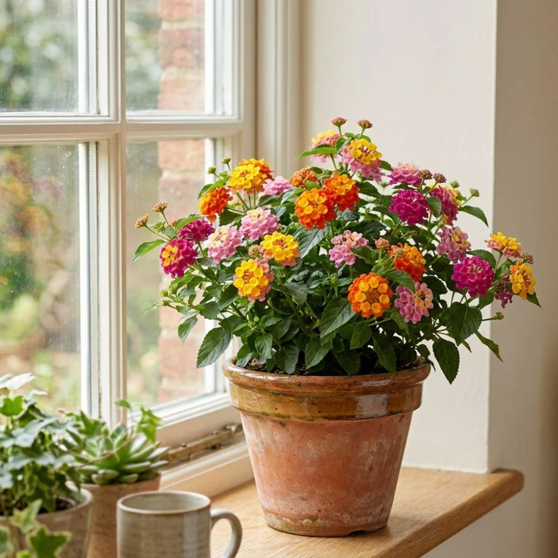 Colorful Lantana Live Plant - Easy Care Outdoor Flowering Garden Shrub Colorful Lantana Live Plant - Easy Care Outdoor Flowering Garden Shrub - Image 7